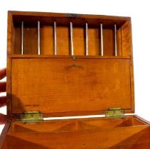 wood box - top open upright